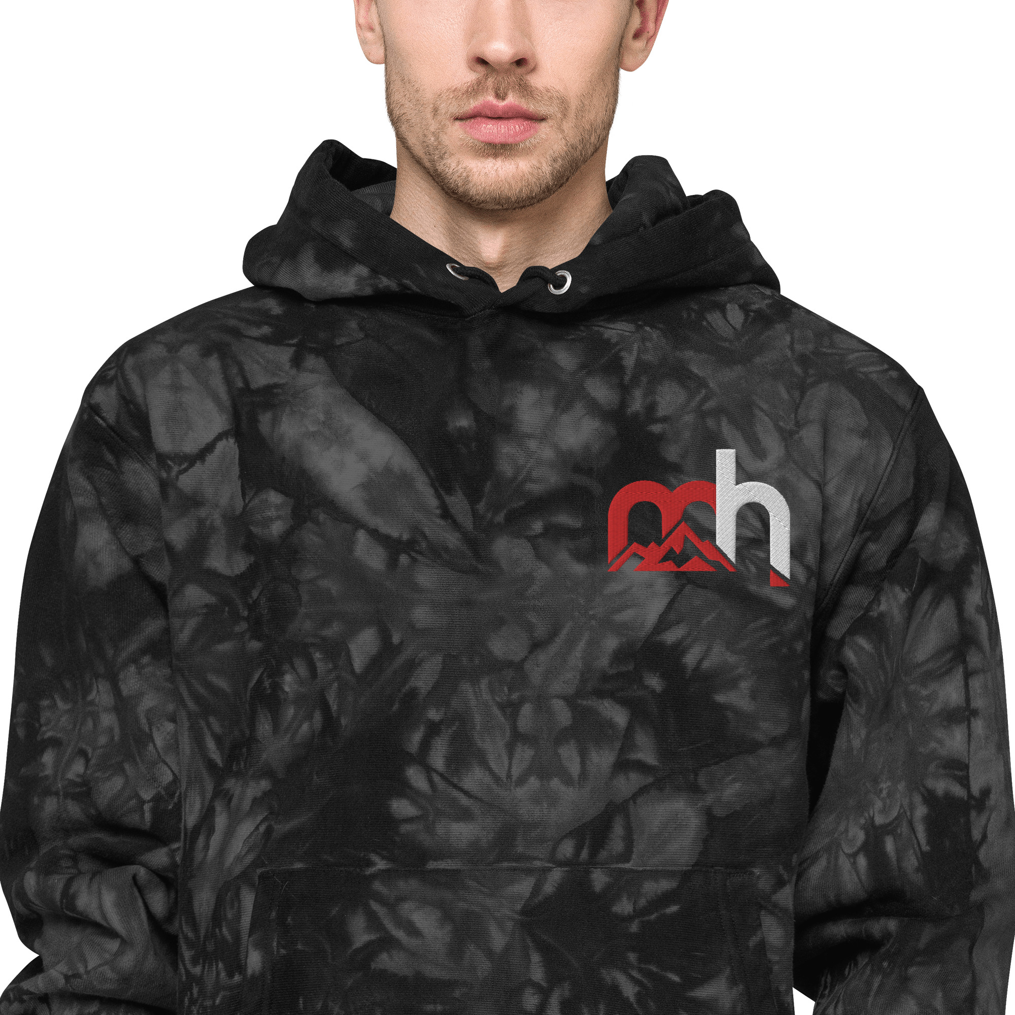 Unisex Champion tie-dye hoodie - Image 2